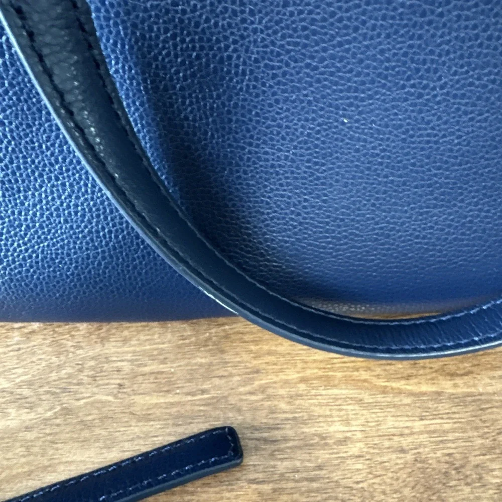 Kate Spade Patterson Drive medium dome satchel Royal Blue W Silver Hardware